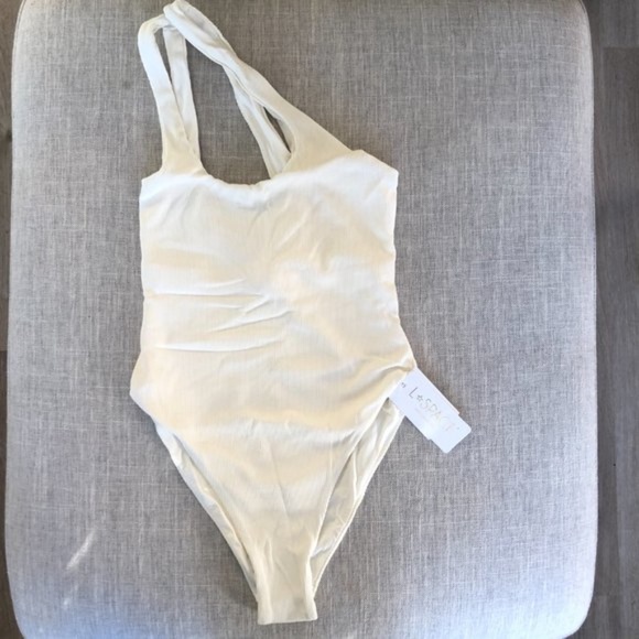L*Space Ribbed Phoebe One Piece Swimsuit (size 4/XS) NWT - Picture 6 of 8